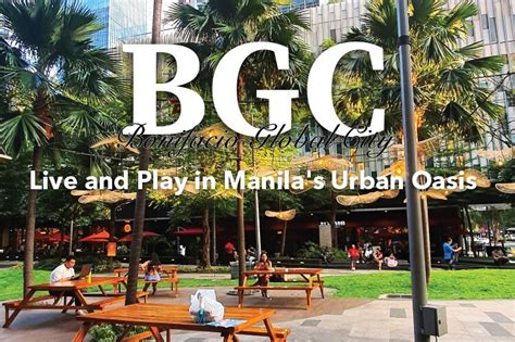 bonifacio global city|BGC: An Urban Oasis in the South of the Metro .